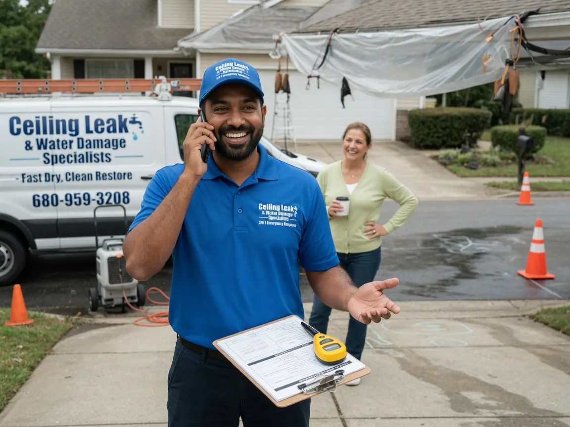 Ceiling Leak Cleanup Rolette, ND FAQs
